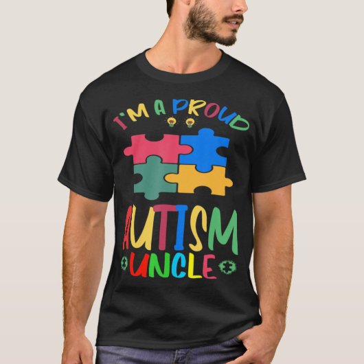 Wereldautisme bewustmakingsmaand Ik ben een trots T-shirt (Voorkant)