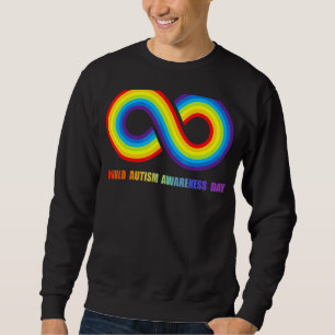 Wereldautisme-dag Autisme bewustzijn Regenboog Trui