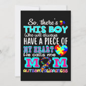 Wereldautisme Shirt Autisme Save The Date (Voorkant)