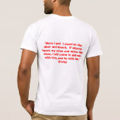 wereldbeeld t-shirt (Achterkant)