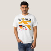 Wereldbeker 2010 Duitsland T-Shirt (Voorkant volledig)