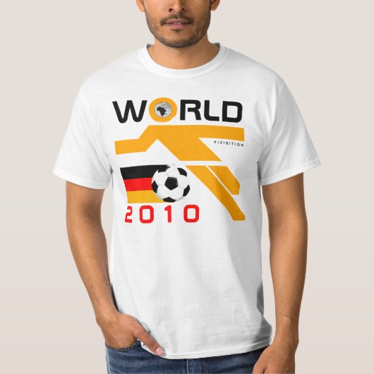Wereldbeker 2010 Duitsland T-Shirt (Voorkant)