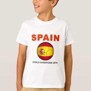 Wereldbeker 2010 Spanje Champion Zuid-Afrika T-shirt