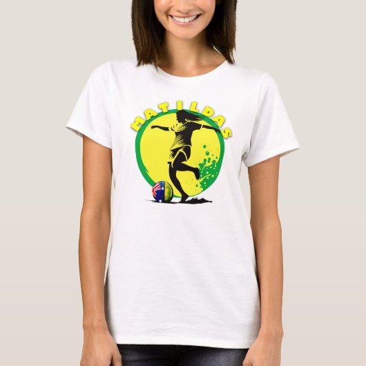 Wereldbeker, 2023 Australian Matilda's Supporters T-shirt (Voorkant)