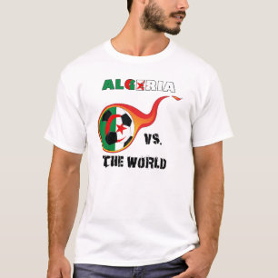 Wereldbeker - Algerije versus het Wereldkampioensc T-shirt