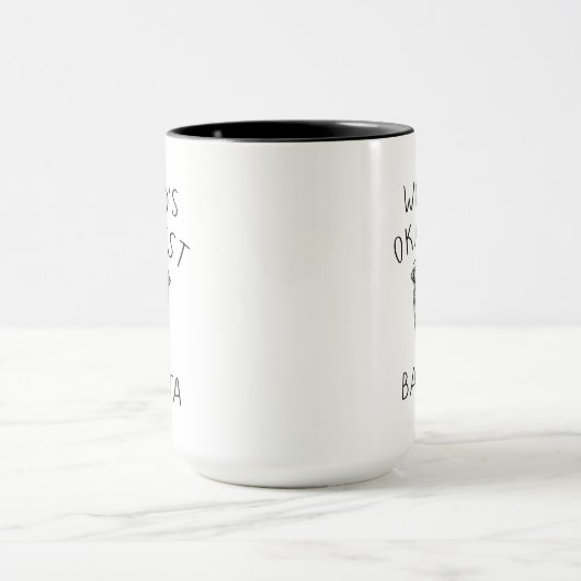 Wereldbeker Barista Coffee Cup Mok (Midden)