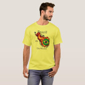 Wereldbeker - Brazilië versus de wereld T-shirt (Voorkant volledig)