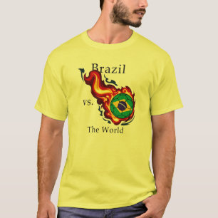 Wereldbeker - Brazilië versus de wereld T-shirt