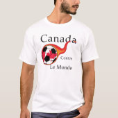 Wereldbeker - Canada vs. het WK T-shirt (Voorkant)