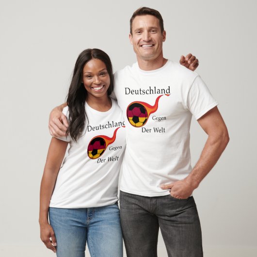 Wereldbeker - Deutschland versus de wereld T-shirt (Unisex)