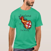 Wereldbeker - Engeland versus de wereld T-shirt (Voorkant)