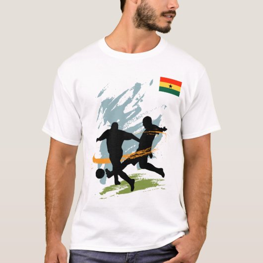 Wereldbeker Ghana 2014 T-shirt (Voorkant)