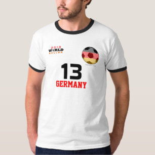 Wereldbeker gulden schoen #13 Mueller Duitsland T- T-shirt