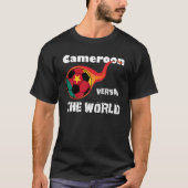 Wereldbeker - Kameroen versus de wereld T-shirt (Voorkant)