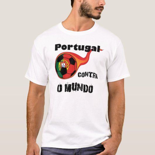 Wereldbeker - Portugal vs. het WK T-shirt (Voorkant)