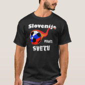 Wereldbeker - Slovenië versus de wereld T-shirt (Voorkant)
