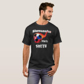 Wereldbeker - Slowakije versus de wereld T-shirt (Voorkant volledig)