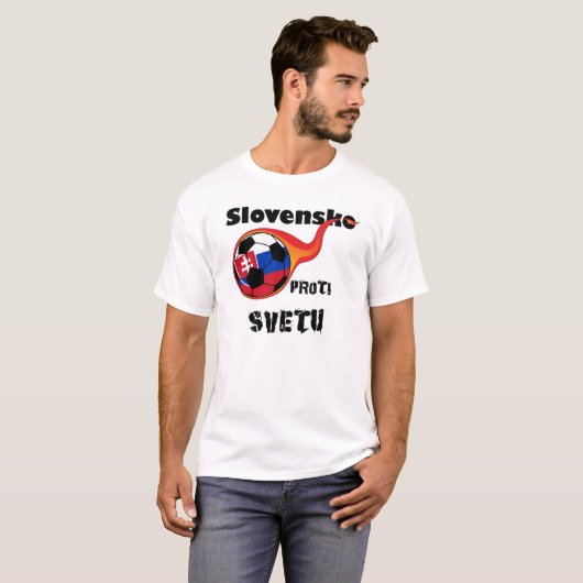 Wereldbeker - Slowakije versus de wereld T-shirt (Voorkant volledig)