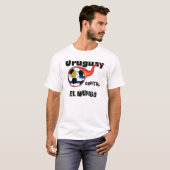 Wereldbeker - Uruguay vs. het WK T-shirt (Voorkant volledig)