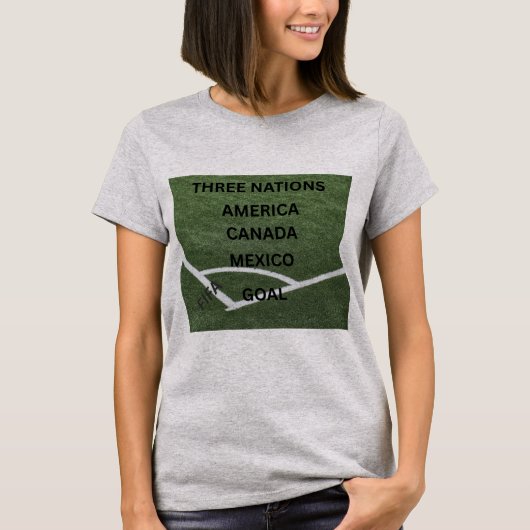WERELDBEKER VOETBAL 2026 T-SHIRT (Voorkant)