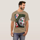 WERELDBEKER VOETBAL 2026 T-SHIRT (Voorkant volledig)