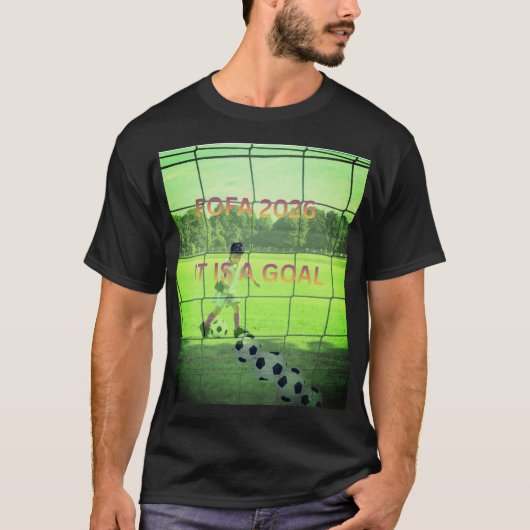 WERELDBEKER VOETBAL 2026 T-SHIRT (Voorkant)