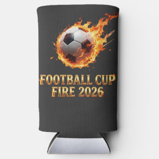 Wereldbeker Voetbal Brand 2026 WK Voetbal Bal Seltzer Blikjeskoeler