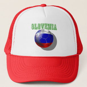 Wereldbeker Voetbal Brazilië 2014 Sloveense vlag Trucker Pet