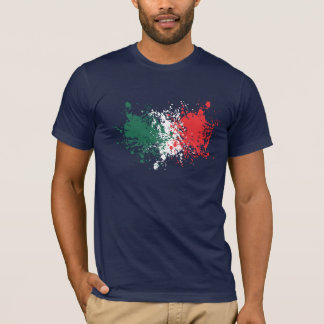 Wereldbeker Voetbal: Italiaanse vlag T-shirt