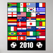 Wereldbeker Voetbal Posters 2010 (Voorkant)