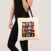 Wereldbeker Voetbal Posters 2010 Tote Bag (Voorkant (product))
