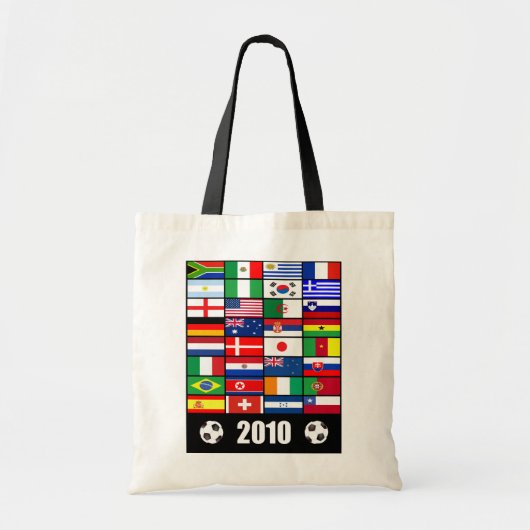 Wereldbeker Voetbal Posters 2010 Tote Bag (Voorkant)