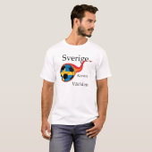 Wereldbeker - Zweden vs. het WK T-shirt (Voorkant volledig)
