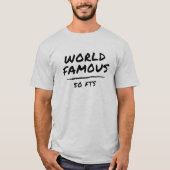 Wereldberoemde 50FTS T-shirt (Voorkant)