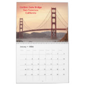 Wereldberoemde bruggen 2025 Kalender (Jan 2026)