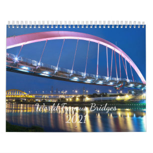 Wereldberoemde Bruggen 2027 Kalender