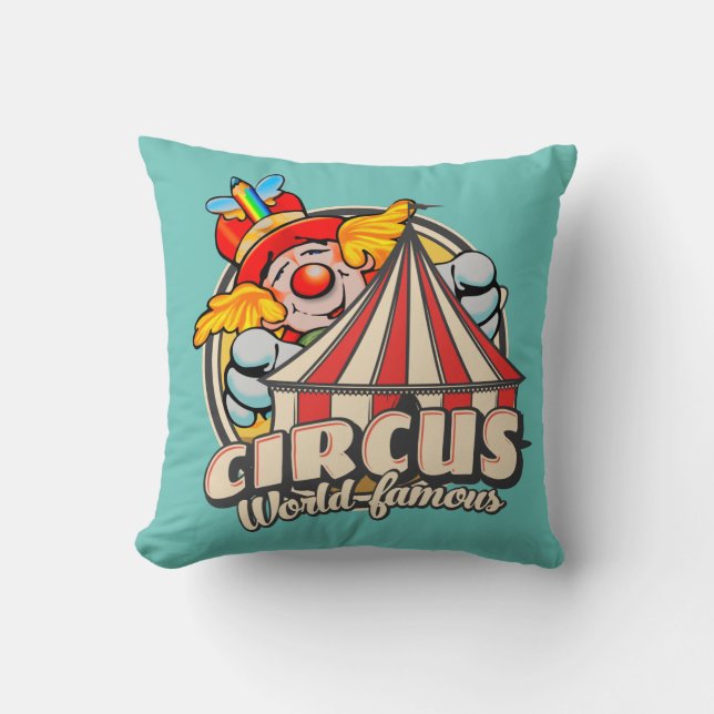 Wereldberoemde Circus Kussen (Voorkant)