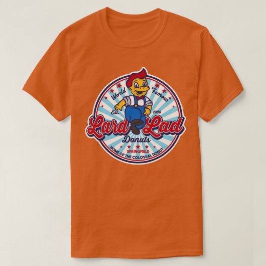 Wereldberoemde Donuts T-shirt (Design voorkant)