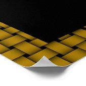 Wereldberoemde 'halve weg'-boom poster (Hoek)