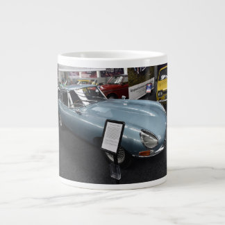 wereldberoemde jaguar-mok van het e-type grote koffiekop