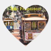 Wereldberoemde kabels hart sticker (Voorkant)