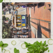 Wereldberoemde kabels theedoek (Gevouwen)