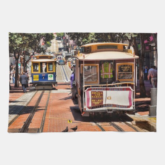 Wereldberoemde kabels theedoek (Horizontaal)