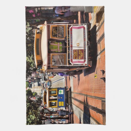 Wereldberoemde kabels theedoek (Verticaal)