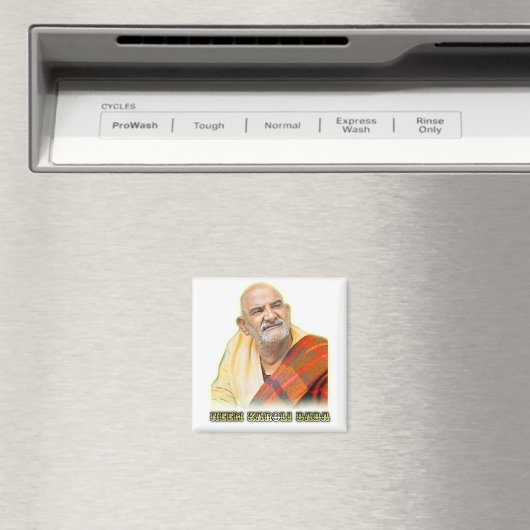 Wereldberoemde Saint-Karoli Baba ji Magneet (Insitu (Vaatwasser))