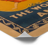 Wereldberoemde Silbons Barnum en Bailey Circus Pos Poster (Hoek)