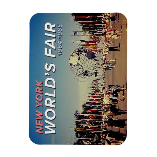 Wereldbeurs 1964 magneet (Verticaal)
