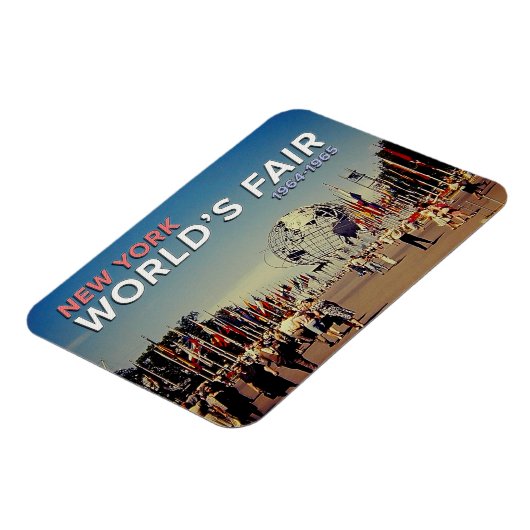 Wereldbeurs 1964 magneet (Linkerzijde)