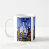  Wereldbeurs Chicago 1934 Koffiemok (Links)