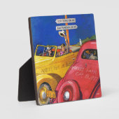 Wereldbeurs of Wereldbank Fotoplaat (Voorkant)